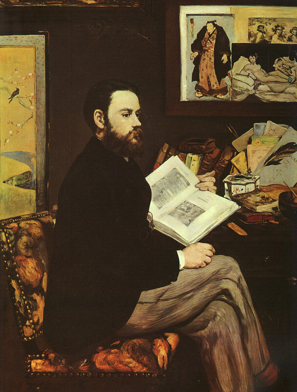 Portrait of Emile Zola